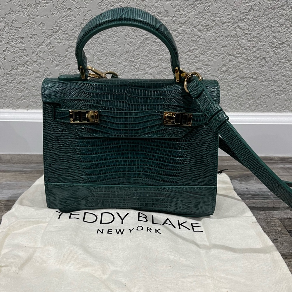 Teddy Blake 9” Kim in green lizard